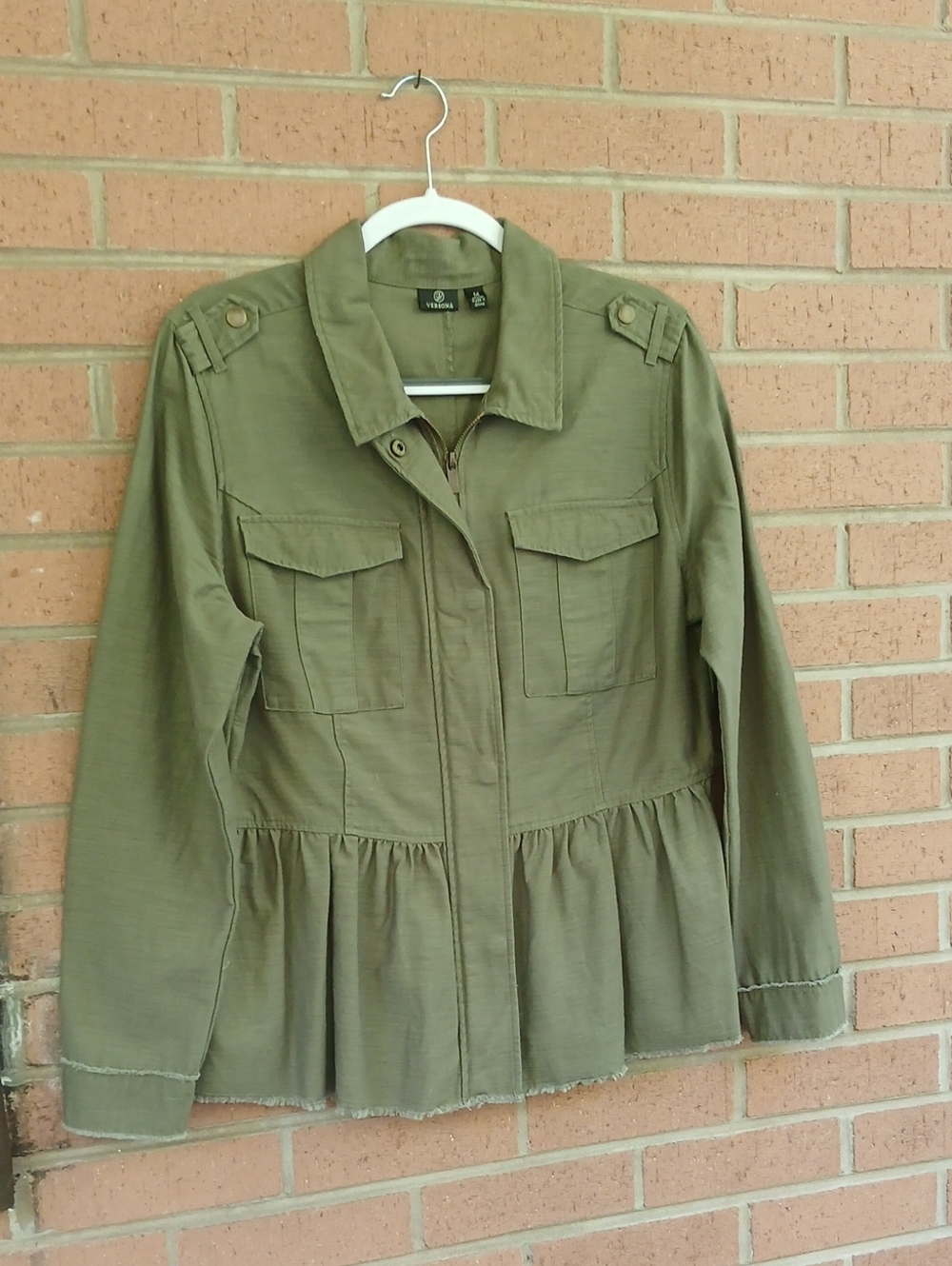 Olive Green Utility Jacket